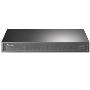 TPLINK SWITCH DE BUREAU 10 PORTS GIGABIT AVEC 8 PORTS POE+ – Image 1