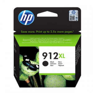 HP 912XL HIGH YIELD BLACK ORIGINAL INK CARTRIDGE POUR OJ 8023 – Image 1