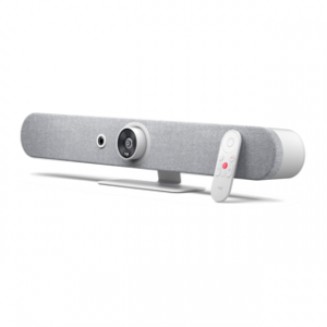 LOGITECH RALLY BAR MINI-WHITE-USB-PLUGG-EMEA-UK/HK 24M – Image 1