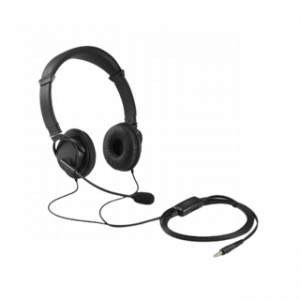 KENSINGTON MICRO-CASQUE CLASSIC USB-A AVEC RÉGLAGE DU MICRO ET DU VOLUME – Image 1
