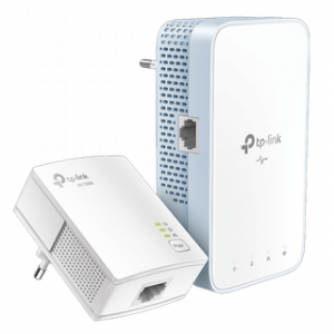 TPLINK POWERLINE AV1000 GIGABIT POWERLINE AC WI-FI KIT 300 MBPS – Image 1