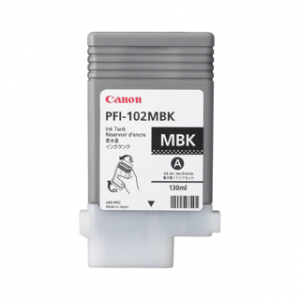CANON PIGMENT INK TANK PFI-102 MATTE BLACK – Image 1