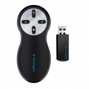 KENSINGTON TÉLÉCOMMANDE DE PRÉSENTATION SANS FIL AVEC POINTEUR LASER ROUGE – Image 1