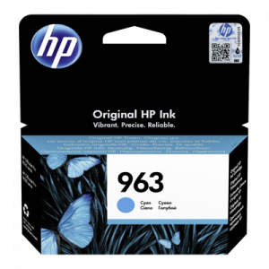 HP 963 CYAN ORIGINAL INK CARTRIDGE POUR OJ9010/9013/9020 – Image 1