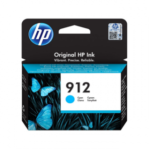 HP 912 CYAN ORIGINAL INK CARTRIDGE POUR OJ 8023 – Image 1