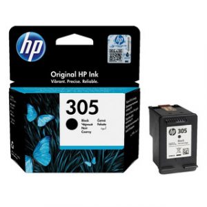HP 305 BLACK ORIGINAL INK CARTRIDGE POUR DESKJET 27XX SÉRIES DESKJET PLUS 41XX
SÉRIES – Image 1