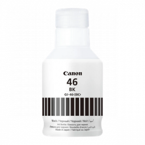 CANON GI-46P GBK NOIR - BOUTEILLE D'ENCRE CANON 3MOIS – Image 1