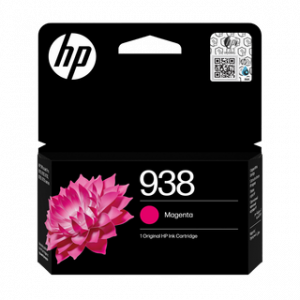 HP 938 MAGENTA ORIGINAL INK CARTRIDGE 800 PAGES POUR OJ PRO 9730 & 9130 3MOIS – Image 1