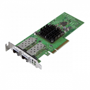 DELL BROADCOM 57414 DUAL PORT 10/25GBE SFP28 ADAPTER, PCIE LOW PROFILE, V2 R760XS – Image 1