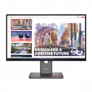 LENOVO MONITEUR THINKVISION P27QD 27'' 2K QHD WITH EYESAFE(IPS PANEL,120HZ,4MS,
HDMI 36MOIS – Image 1