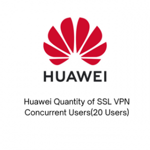 HUAWEI QUANTITY OF SSL VPN CONCURRENT USERS(20 USERS) – Image 1