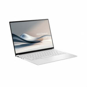 ASUS ZENBOOK UX5406SA ULTRA 9-288V 14'' OLED WQXGA TOUCH 32 GO 1 TO SSD W11H SCANDINAVIAN WHITE 24M – Image 1