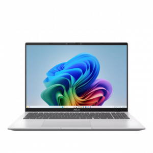 ASUS VIVOBOOK 16 X1607QA 16" WUXGA SNAPDRAGON X X126100 DDR5 16GO 512GO SSD W11H COOL SILVER 12M – Image 1