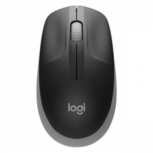 LOGITECH M190 FULL-SIZE WIRELESS MOUSE - MID GREY - EMEA 12M – Image 1