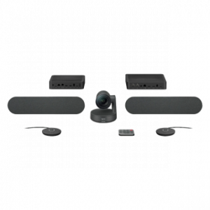 LOGITECH RALLY PLUS (1XCAMERA, 2XSPEAKER, 2XMIC, TABLE & DISPLAY HUB) – Image 1