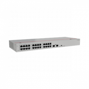 HUAWEI S110-24T2SR (24*10/100/1000BASE-T PORTS, 2*GE SFP PORTS, AC POWER) – Image 1