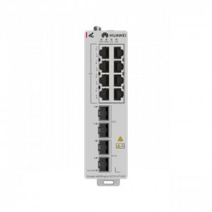 HUAWEI S210I-8T4SX (8*10/100/1000BASE-T,2*GE SFP, 2*10GE SFP+,DIN RAIL, 9.6 TO 60V DC SUPPLY,NO PWR) – Image 1