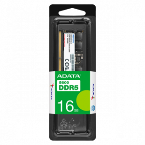 ADATA BARRETTE MÉMOIRE 16GB DDR5 5600 MT/S SO-DIMM LAPTOP 12M – Image 1