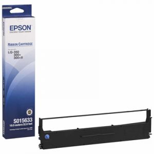 EPSON SIDM BLACK RIBBON CARTRIGE FOR LQ-350/300/+/570/+/580/ – Image 1