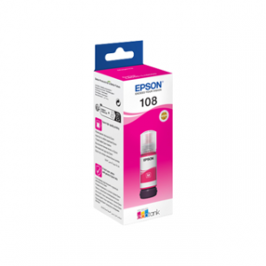 EPSON 108 ECOTANK MAGENTA INK BOTTLE L8050 – Image 1
