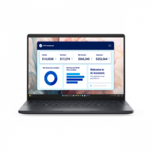 DELL LAPTOP PREMIUM PA13250 13.3'' TOUCH ULTRA7-268V 32GO 512GO SSD WINDOWS 11 PRO GRIS 36M – Image 1
