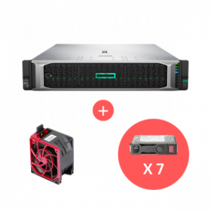 HPE DL380G10 3204 1.9GHZ 6-CORE 1P 16GB-R S100I NC 8LFF 500W HP-FAN + 7X 10TB
SATA – Image 1