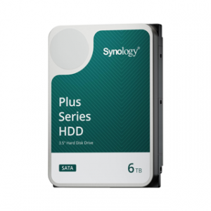 SYNOLOGY DISQUE 6TB SATA 3,5'' SÉRIE PLUS HAT3300 5.4K 24M – Image 1