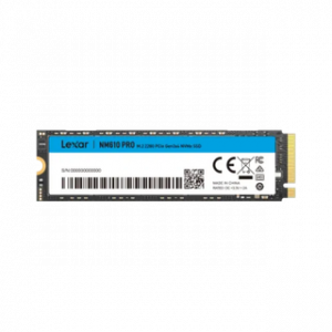LEXAR SSD NM610 PRO 500GB LEXAR NM610 PRO M.2 2280 PCLE GEN 3X4 NVME UP TO
3300MB/S READ & 1700M 12M – Image 1