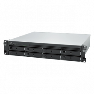 SYNOLOGY RACKSTATION RS1226+ 8BAY AMD RYZEN V1500B 4CORES 4GB 2X1GBE 60M – Image 1