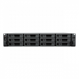 SYNOLOGY RACKSTATION RS2423RP+12
24BAY RYZEN V1780B 4CORES 8GB 2X1GBE 1X10GBE RPS 36M – Image 1
