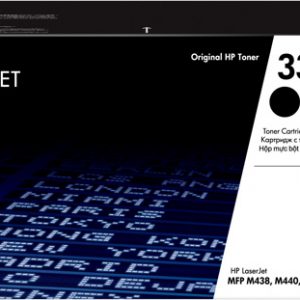 HP 335A BLACK ORIGINAL LASERJET TONER CARTRIDGE 7 400 PAGES POUR MFP M438 M442
M443 3 MOIS – Image 1