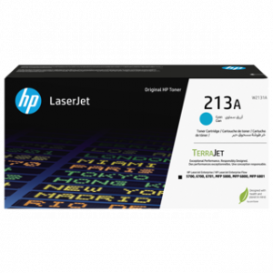HP 213A CYAN ORIGINAL LASERJET TONER CARTRIDGE 3000 PAGES POUR 6701DN SERIES 3M – Image 1