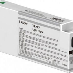 EPSON SINGLEPACK LIGHT BLACK SC P7000V ULTRACHROME HDX/HD 350ML – Image 1