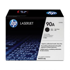 HP 90A BLACK ORIGINAL LASERJET TONER CARTRIDGEHP LJ 600/M601/M602/M603/M4555
MFP/ CRTG – Image 1