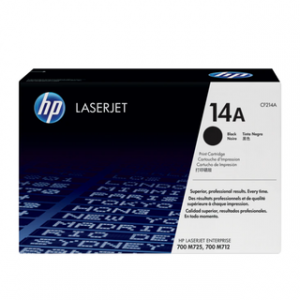 HP 14A BLACK ORIGINAL LASERJET TONER CARTRIDGE HP LJ 700 MFP/M712 BALCK CRTG – Image 1