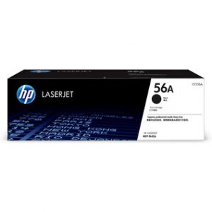 HP 56A BLACK ORIGINAL LASERJET TONER CARTRIDGE7400 PAGES FOR HP M436 MFP – Image 1
