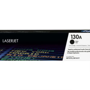 HP 130A BLACK ORIGINAL LASERJET TONER CARTRIDGEHP CLJ M153/M176/M177 BLACK CRTG – Image 1