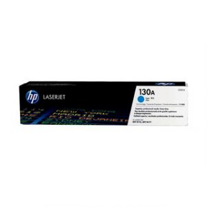 HP 130A CYAN ORIGINAL LASERJET TONER CARTRIDGEHP CLJ M153/M176/M177 CYAN CRTG – Image 1