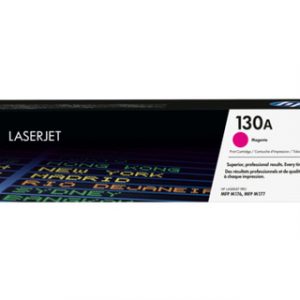 HP 130A MAGENTA ORIGINAL LASERJET TONER CARTRIDGEHP CLJ M153/M176/M177 MAGENTA
CRTG – Image 1