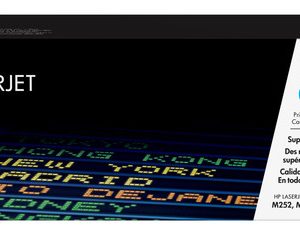 HP 201A CYAN ORIGINAL LASERJET TONER CARTRIDGEHP CLJ M252/M274/M277 CYAN CRTG – Image 1