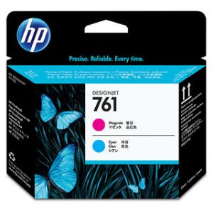 HP 761 MAGENTA/CYAN DESIGNJET PRINTHEADHP DESIGNJET T7100 – Image 1