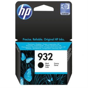 HP 932 BLACK ORIGINAL INK CARTRIDGEHP OFFICEJET
6100/6600/6700/7110/7510/7610/7612 – Image 1