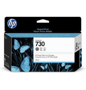 HP 730 130-ML GRAY DESIGNJET INK CARTRIDGE – Image 1