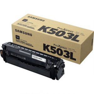 SAMSUNG CLT-K503L H-YIELD BLK TONER CRTG – Image 1