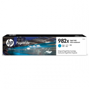 HP 982X CYAN ORIGINAL PAGEWIDE CRTG 16000 PAGESPOUR COLOUR MFP 780 SERIES-785 SERIES -765 SERIES – Image 1