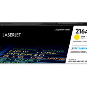 HP 216A YELLOW ORIGINAL LASERJET TONER CRTG 850 PAGES POUR M155, MFP M182, MFP M183, MFP M183FW – Image 1