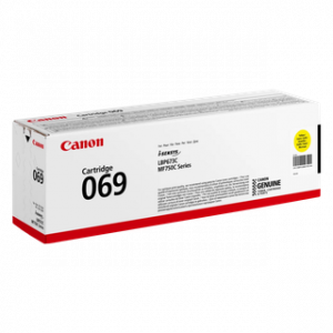 CANON CRG TONER LASER 069 YELLOW 3MOIS – Image 1