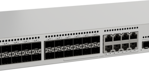 HUAWEI S310-24ST4X(24*GE SFP PORTS, 8 OF WHICH ARE DUAL-PURPOSE 10/100/1000 OR SFP, 4*10GE SFP+ – Image 1