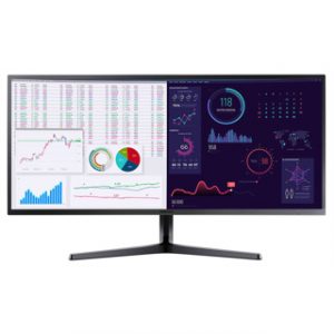 SAMSUNG MONITEUR FLAT 34" RÉSOLUTION QHD SERIE 5 NOIR RATIO 21:9 GARANTIE12M – Image 1