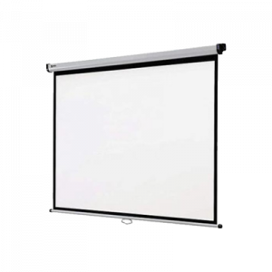 ORAY ECRAN MURAL A RESSORT SILENCIEUX 2000 PRO 200 X 200 CM – Image 1